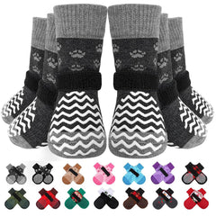 EXPAWLORER devant emballage montrant pack de six chaussettes et sangles, pratique