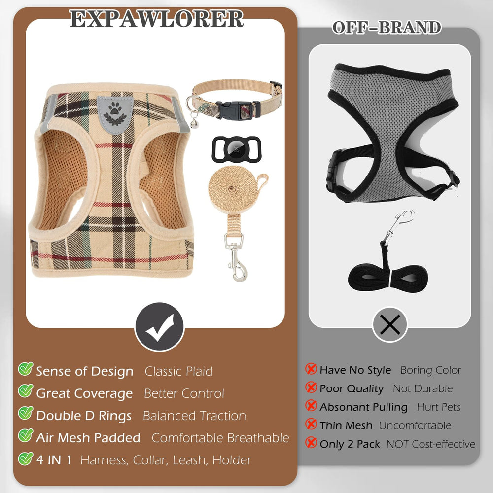 EXPAWLORER pack 4 pièces complet, prêt pour promenades quotidiennes