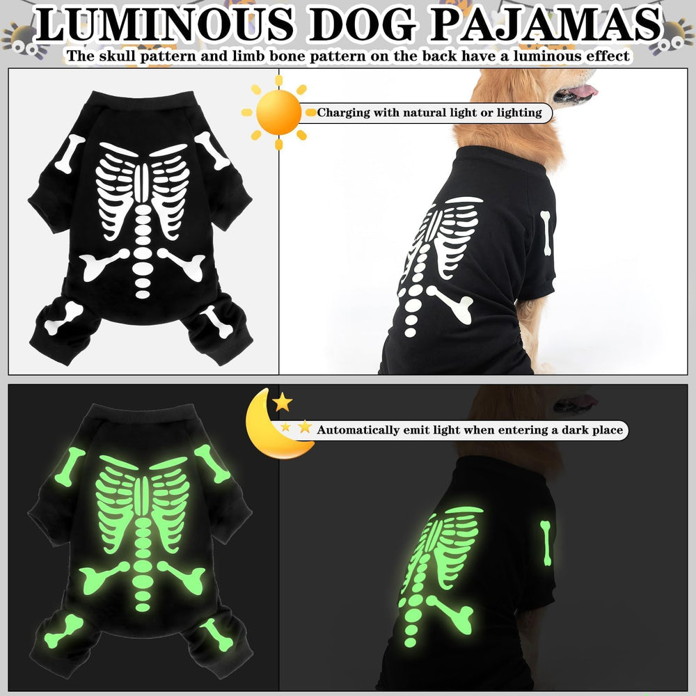 EXPAWLORER pyjama avec règle illustrant mesures cou poitrine dos pratiques