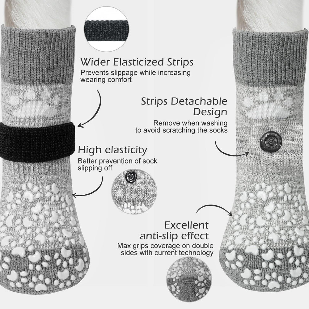 EXPAWLORER semelle gros plan montrant grips antidérapants pour meilleure traction
