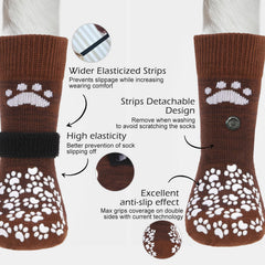 EXPAWLORER semelle gros plan avec grip antidérapant protecteur