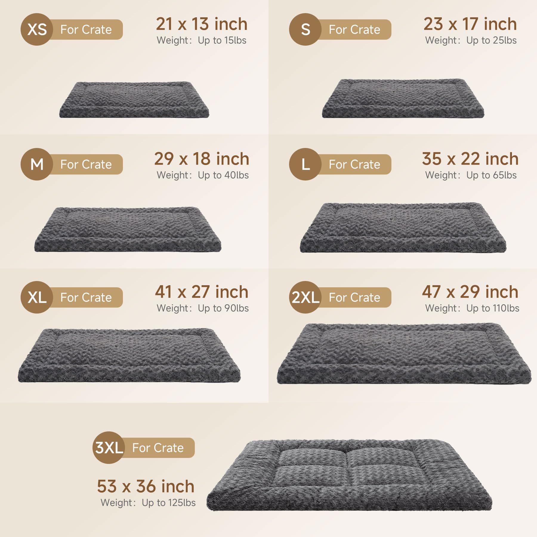 Exsnugy tapis à côté d'une règle démontrant dimensions XXL