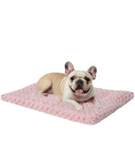 Exsnugy tapis face avant montrant un couchage moelleux et confortable