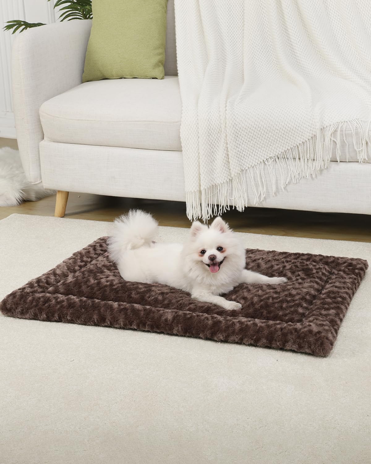 Exsnugy tapis prêt au lavage en machine pour hygiène facile