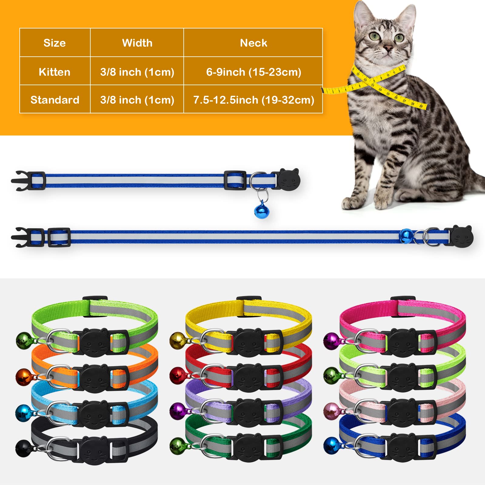 Extodry collier porté par un chat pour repérage et confort