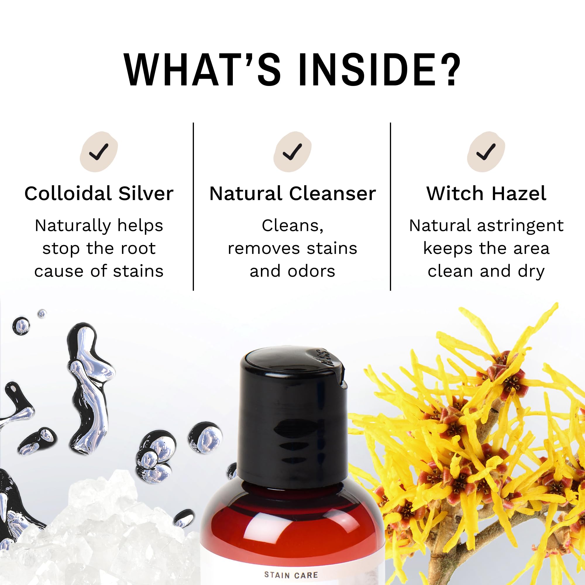 Eye Envy application sur chien nettoyant les dépôts autour des yeux