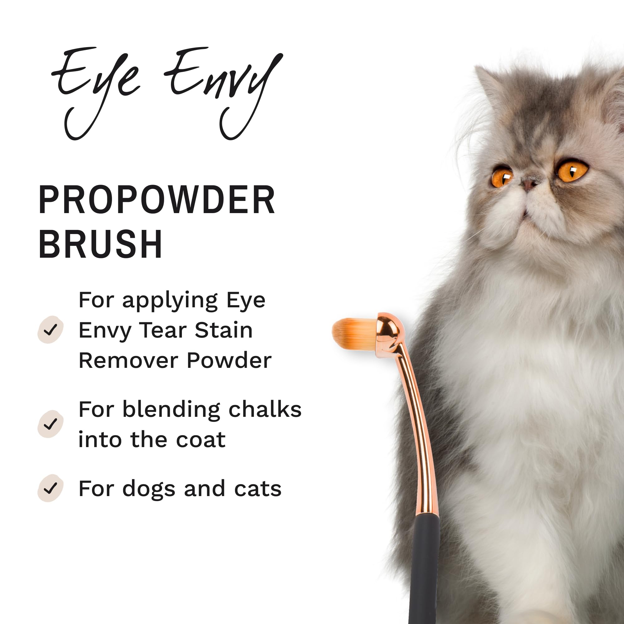 Eye Envy gros plan des poils superfins pour une dispersion homogène