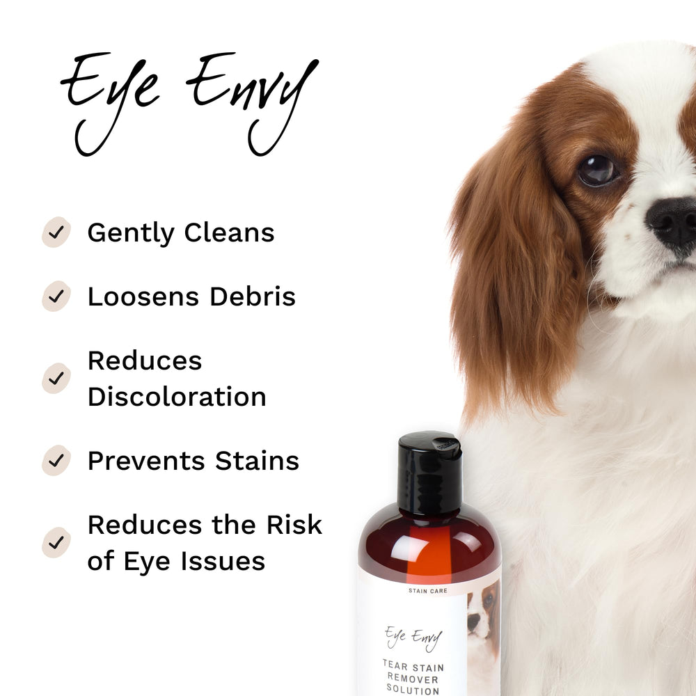 Eye Envy étiquette détaillée indiquant ingrédients sûrs et naturels