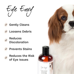 Eye Envy gros plan de la pipette et solution montrant précision d’application