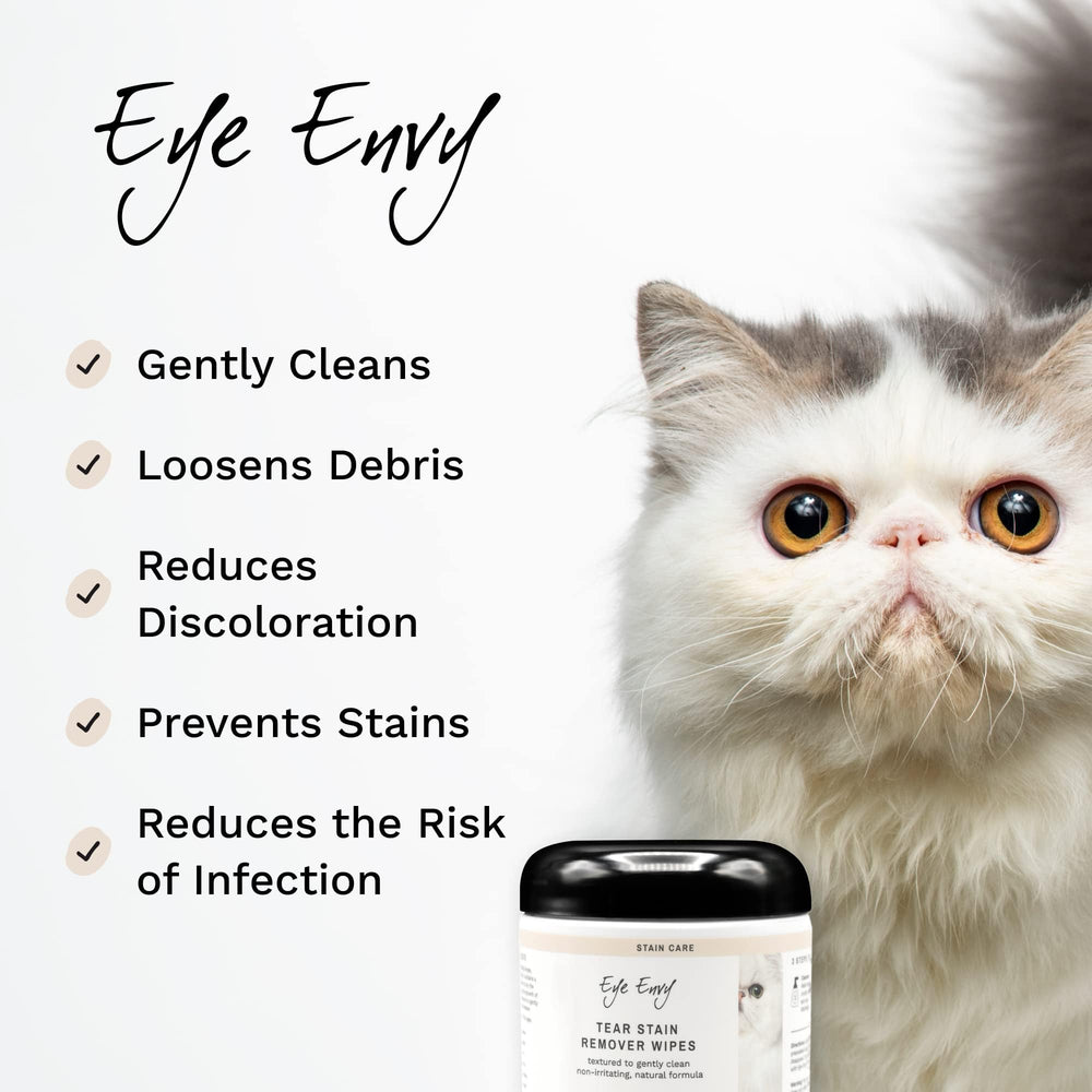 Eye Envy détail texture gaufrée de la lingette pour enlever résidus efficacement