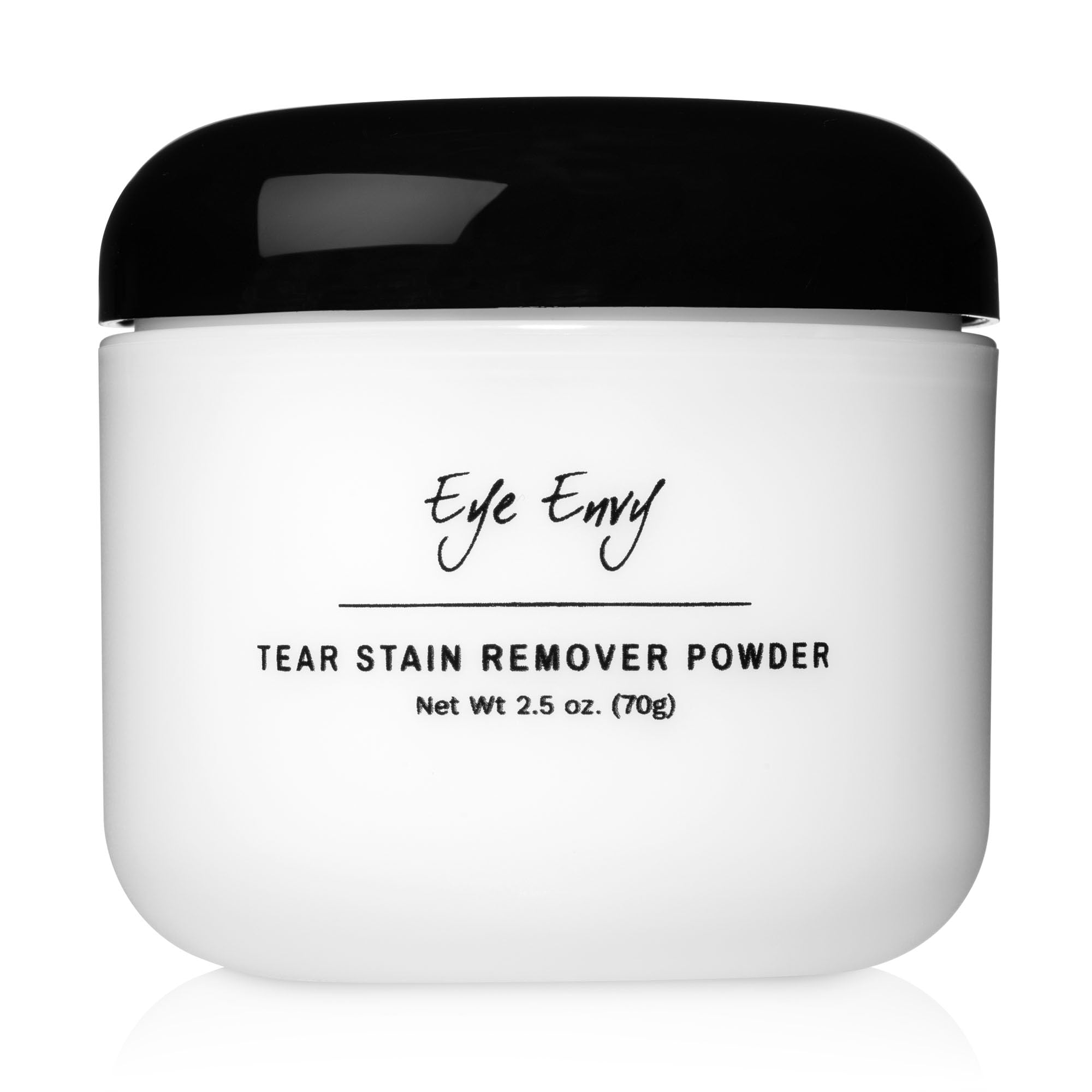 Eye Envy emballage avant montrant format 2,5 oz et bénéfice d'absorption