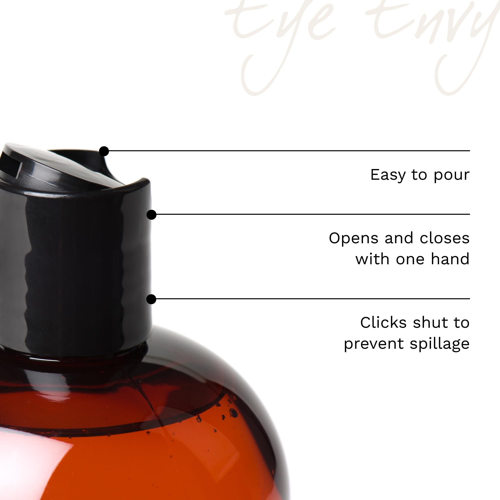 Eye Envy comparaison taille 8 oz pour évaluer portion et durée