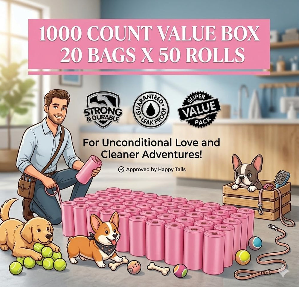 EZ PICK UP sac 9x12 pouces montrant taille optimale et solidité
