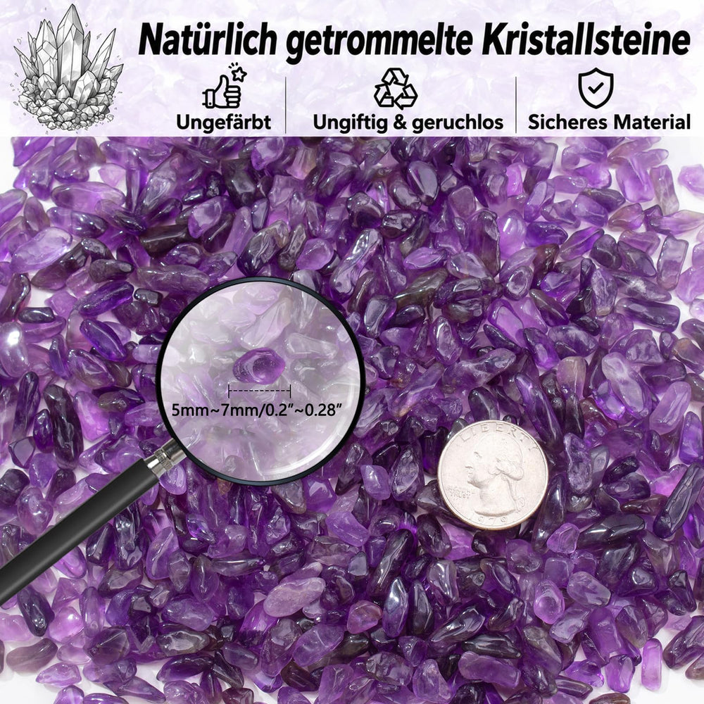 EZEELAI gros plan sur texture des pierres bénéfice scintillement naturel