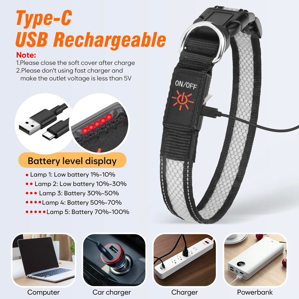Ezierfy collier port USB-C exposé pour recharge rapide et simple