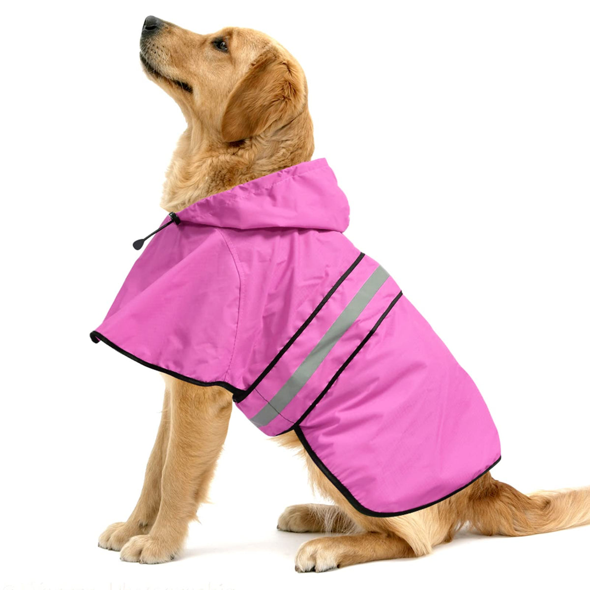 Ezierfy poncho avant montrant la coupe et protection imperméable