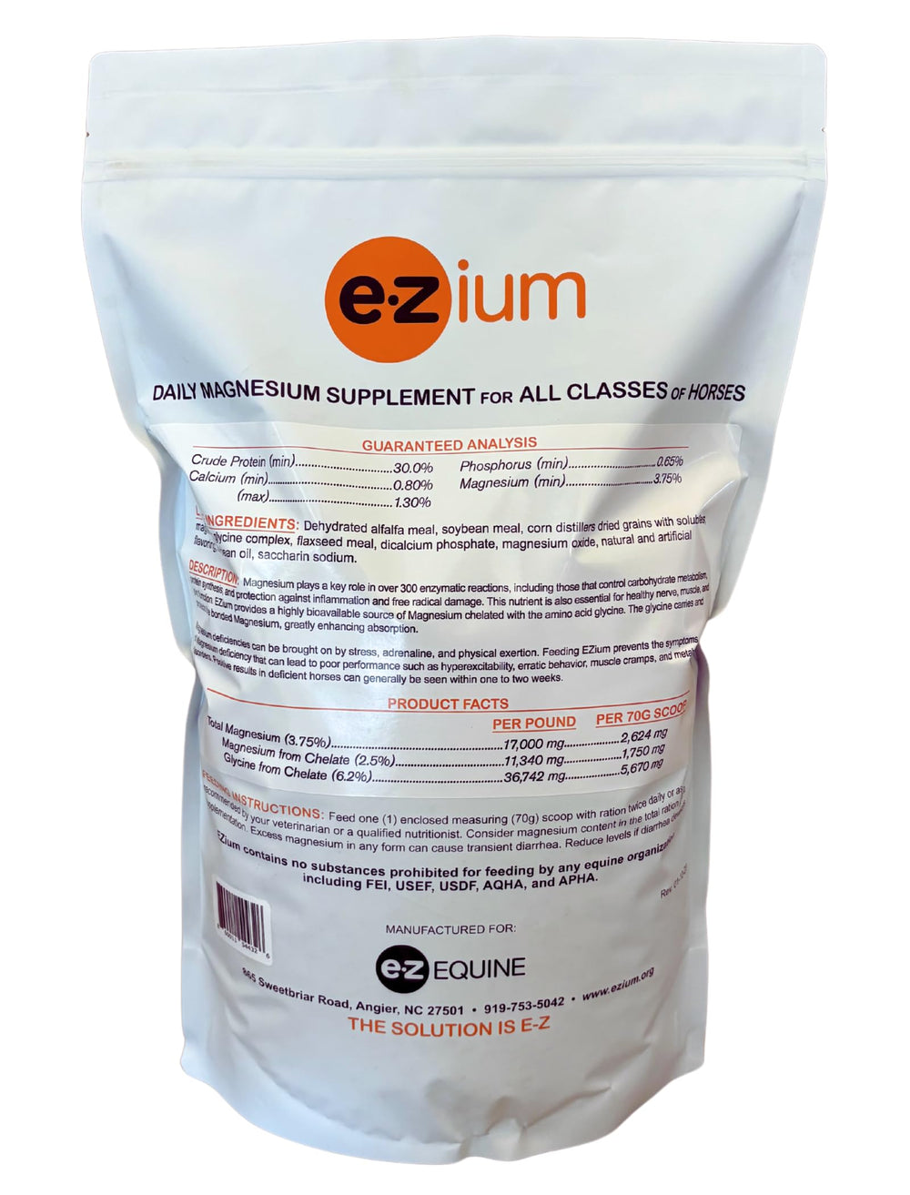 EZium poudre en gros plan montrant texture fine pour absorption rapide