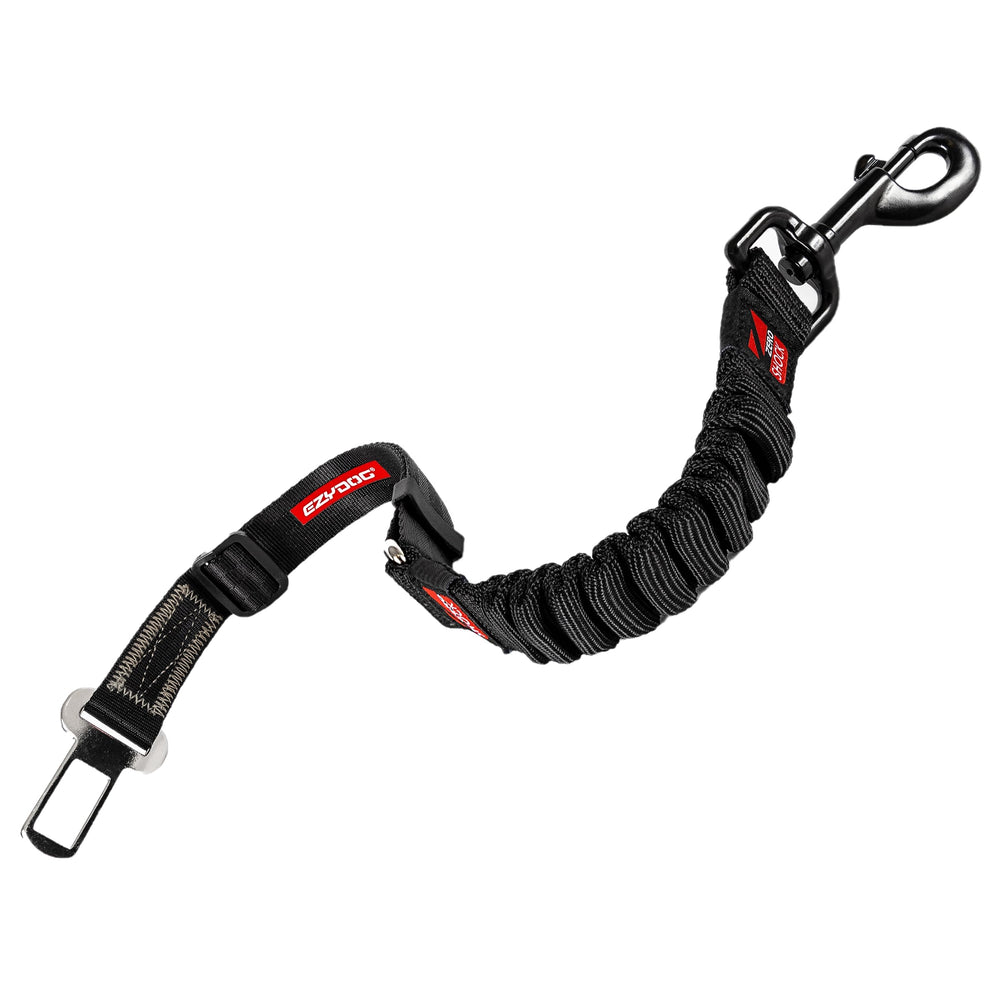 EzyDog vue avant de l'attache zéro shock, sécurité fiable