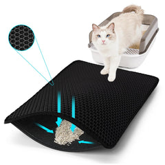 FADEYJ tapis litière vue de face montrant couverture étendue et protection des sols