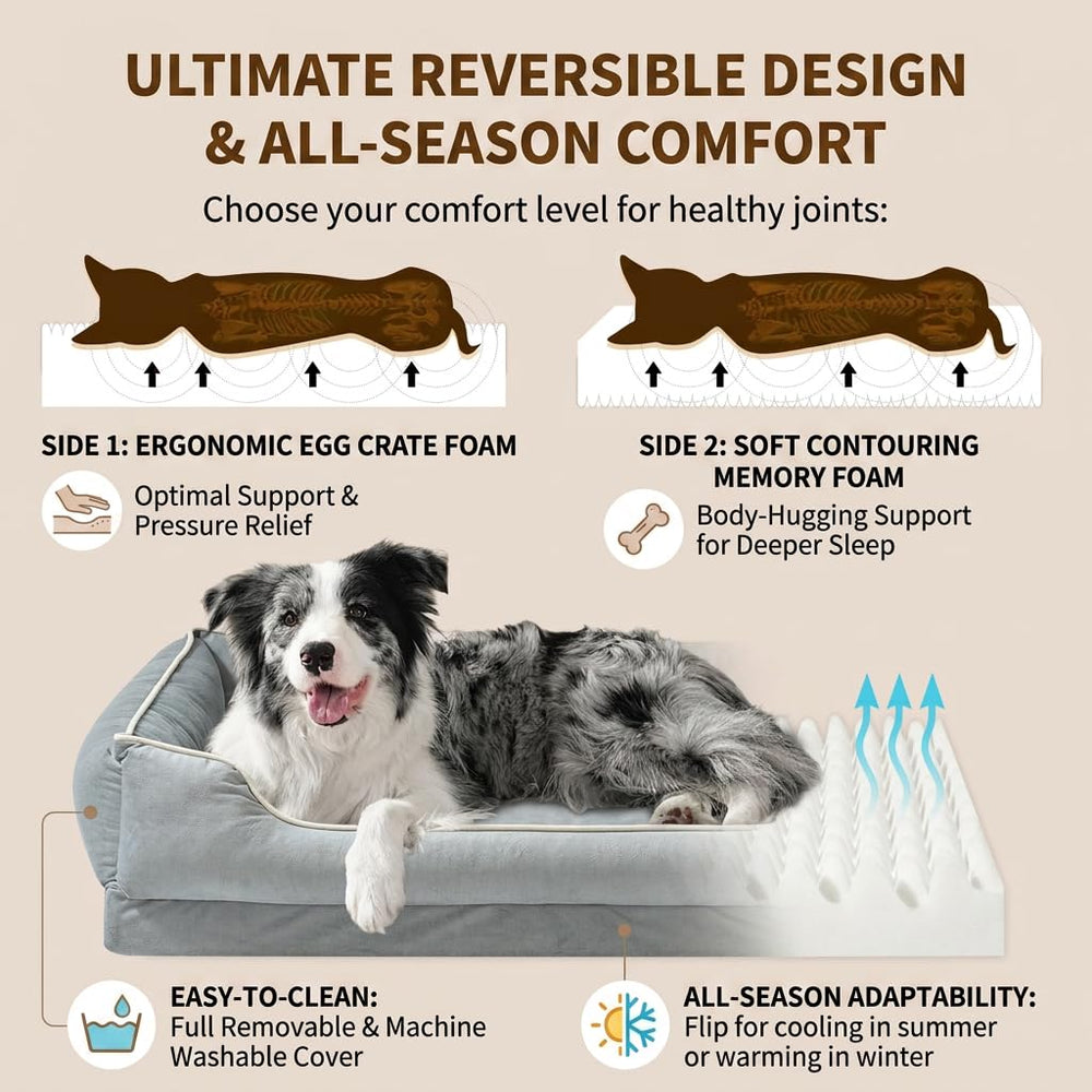 fairypet profil bolster surélevé offrant soutien tête et effet cocon