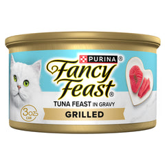 Fancy Feast boîte face montrant l’emballage et l’attrait gourmet