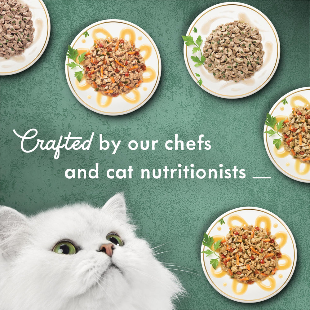 Fancy Feast boîte à languette ouverte pour un service facile