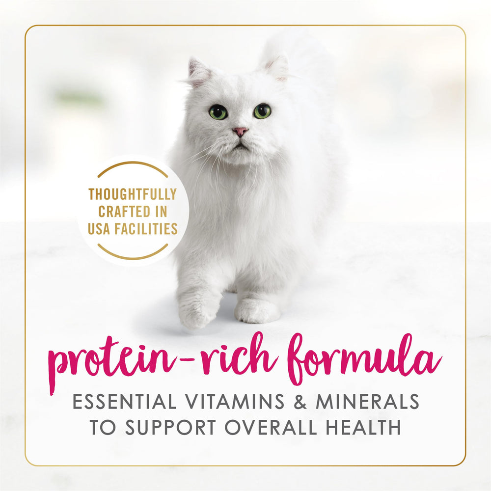 Fancy Feast boîte ouverte avec pâté visible pour servir facilement