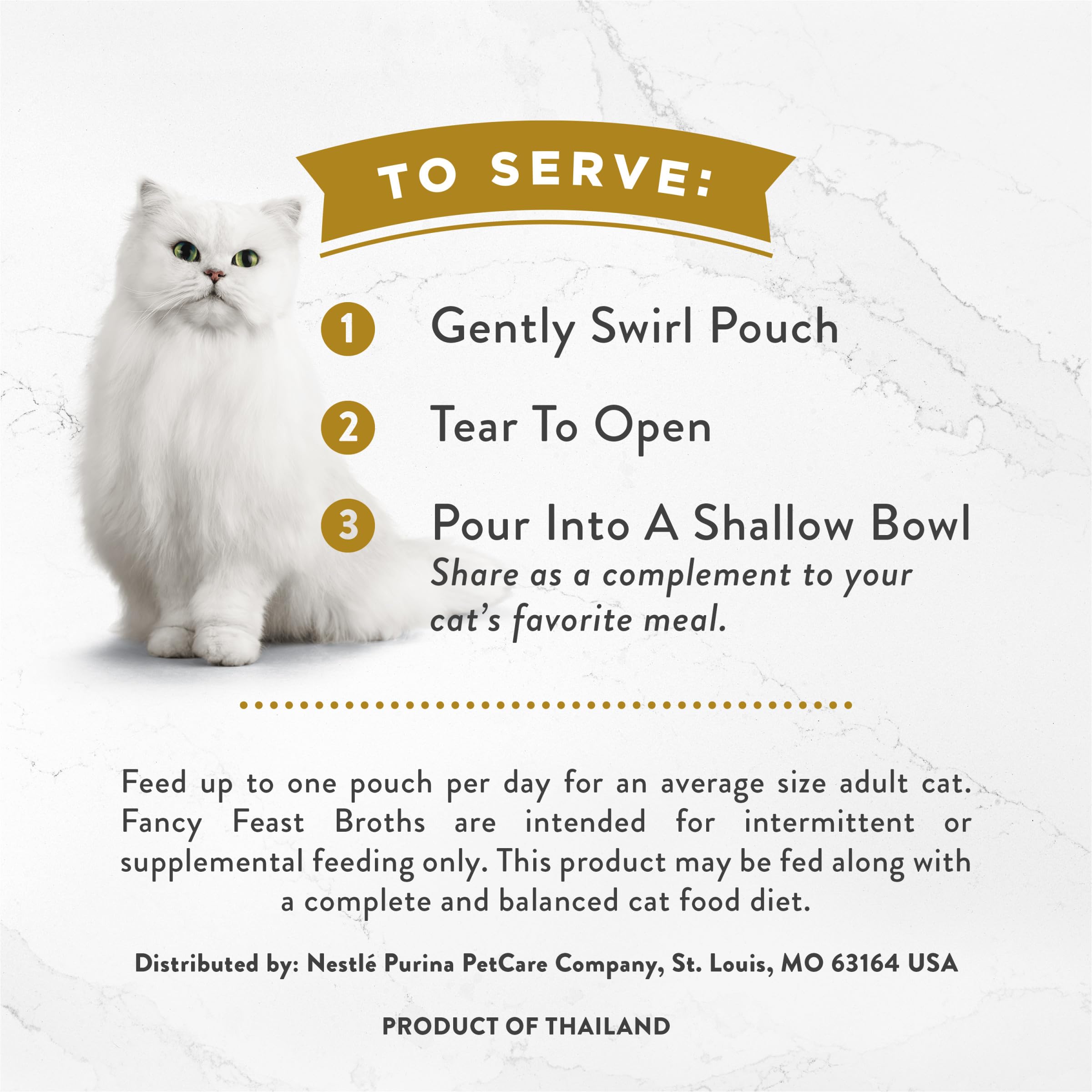 Fancy Feast chat mange avec enthousiasme augmentation d'appétence