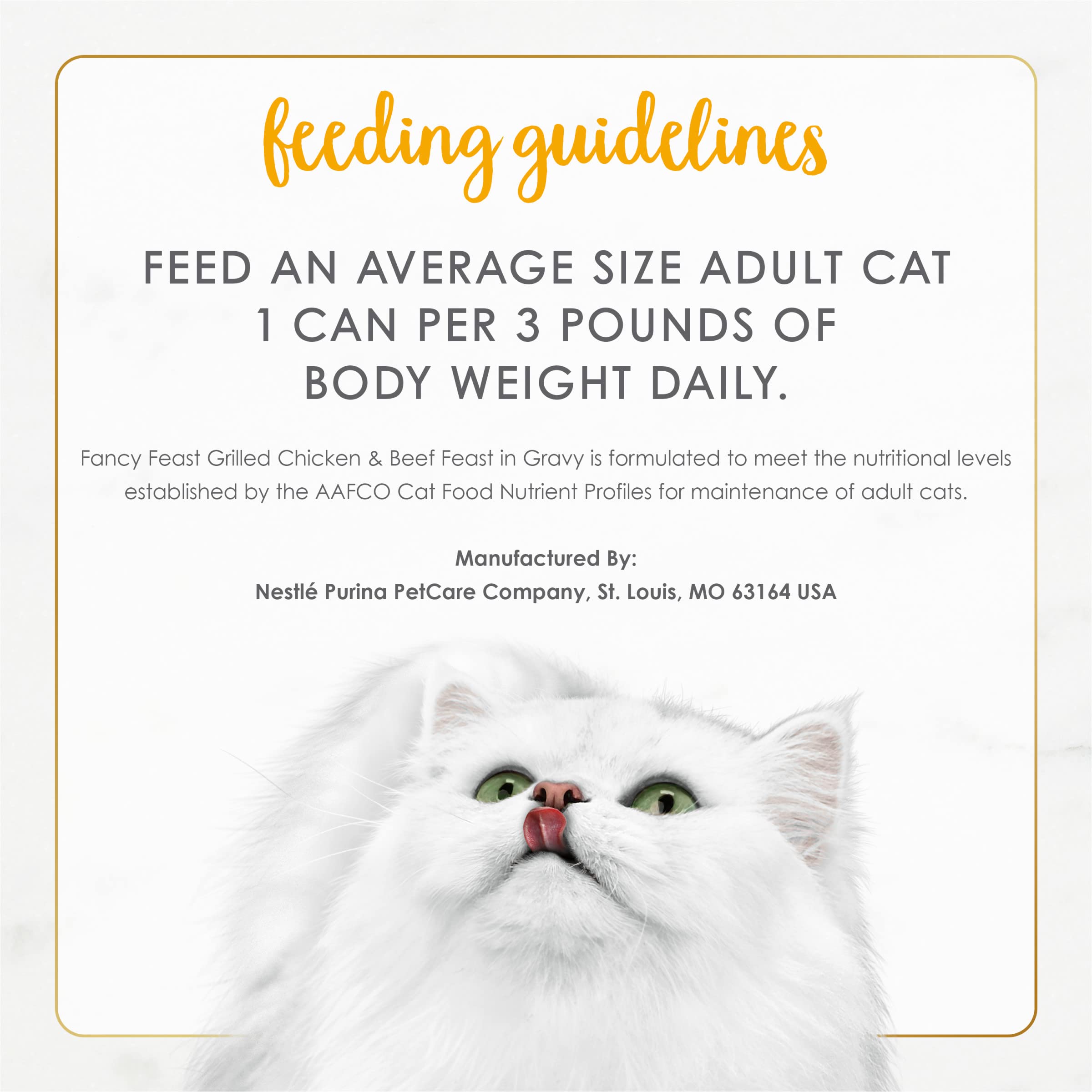 Purina Fancy Feast détail du couvercle facile à ouvrir pour un usage quotidien