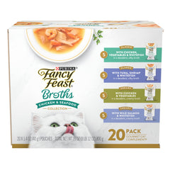 Fancy Feast emballage avant montrant le pack et l’attrait visuel
