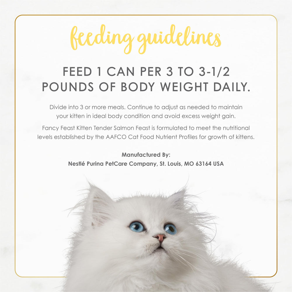 Fancy Feast étiquette nutritionnelle détaillée assurant traçabilité ingrédients