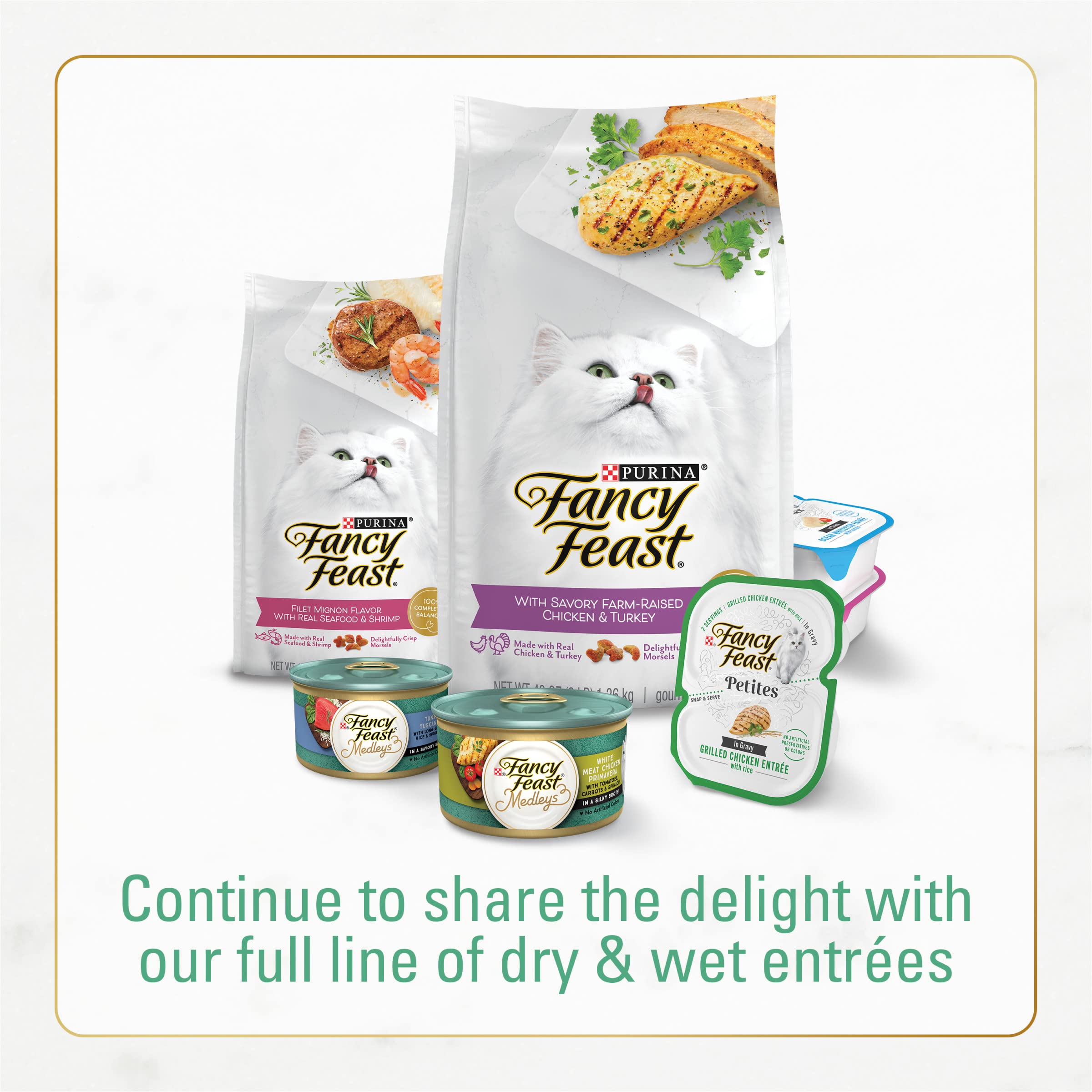 Fancy Feast étiquette nutritionnelle montrant vitamines et minéraux