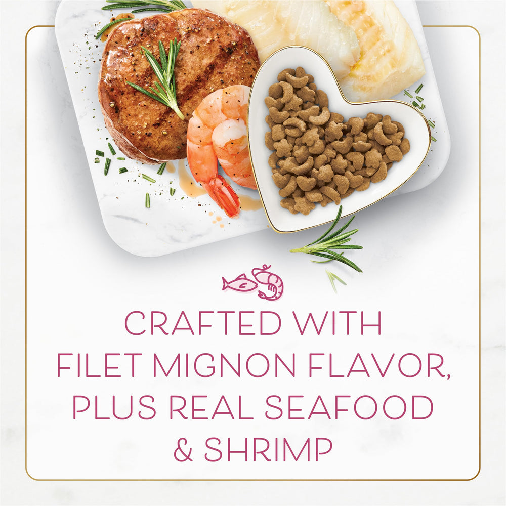 Fancy Feast gros plan sur texture croustillante pour attrait gustatif