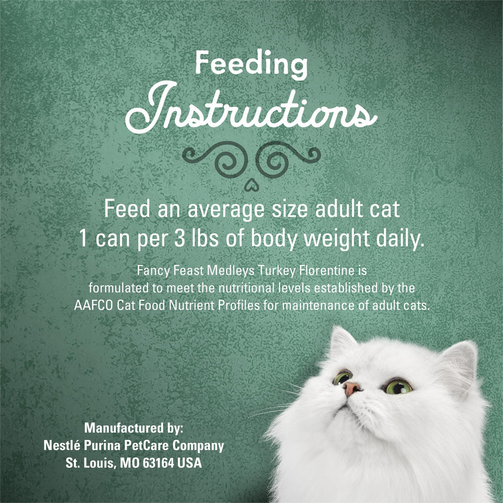 Fancy Feast étiquette d'ingrédients mettant en avant ingrédients responsables