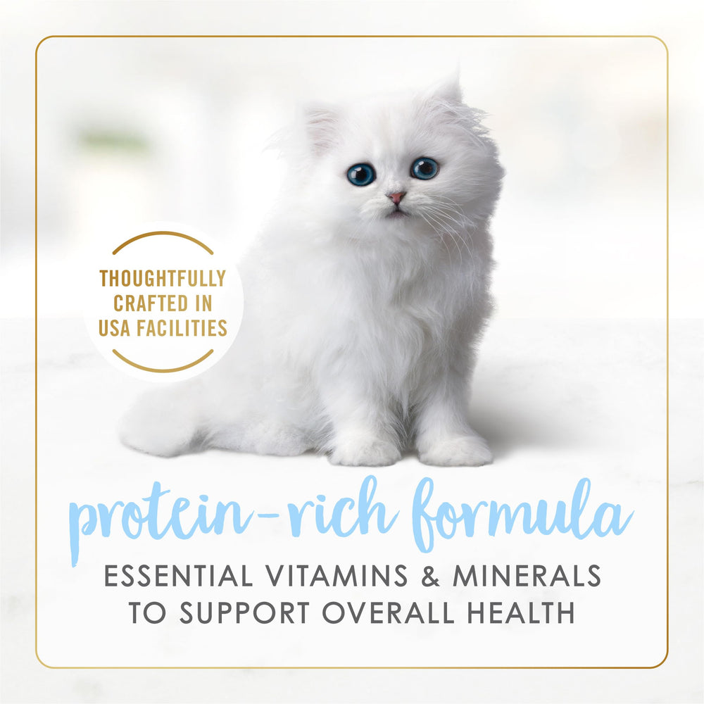Fancy Feast étiquette et liste d’ingrédients garantissant qualité Purina