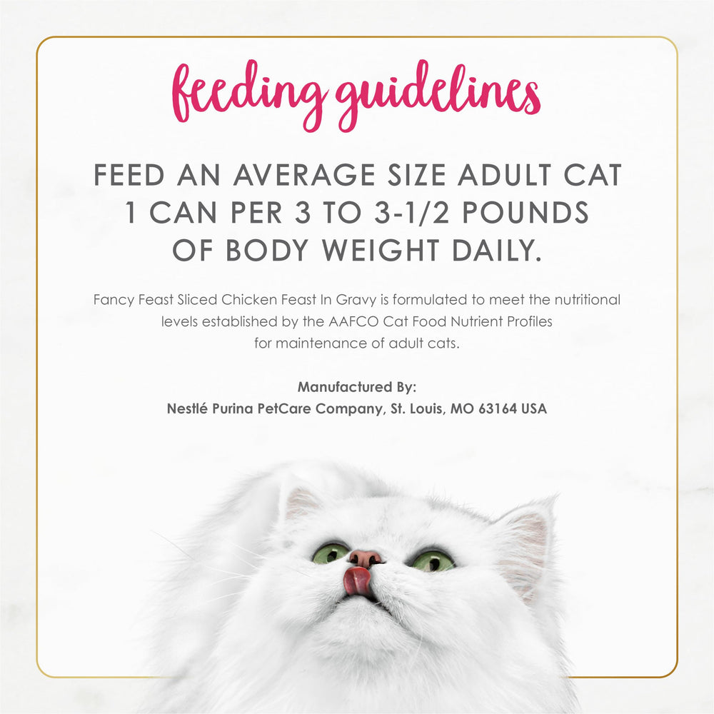 Fancy Feast pack de 24 boîtes idéal pour stocks et économies