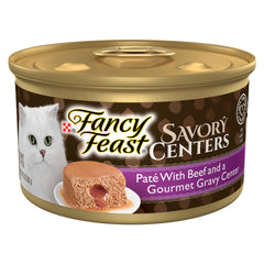 Fancy Feast boîte face montrant l'emballage pratique et informations produit