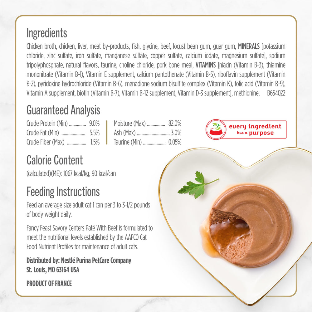 Fancy Feast pack de 24 boîtes pour approvisionnement pratique et économie