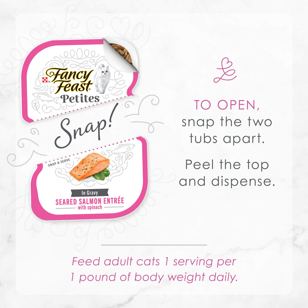 Fancy Feast nourriture servie dans une gamelle pour attirer le chat