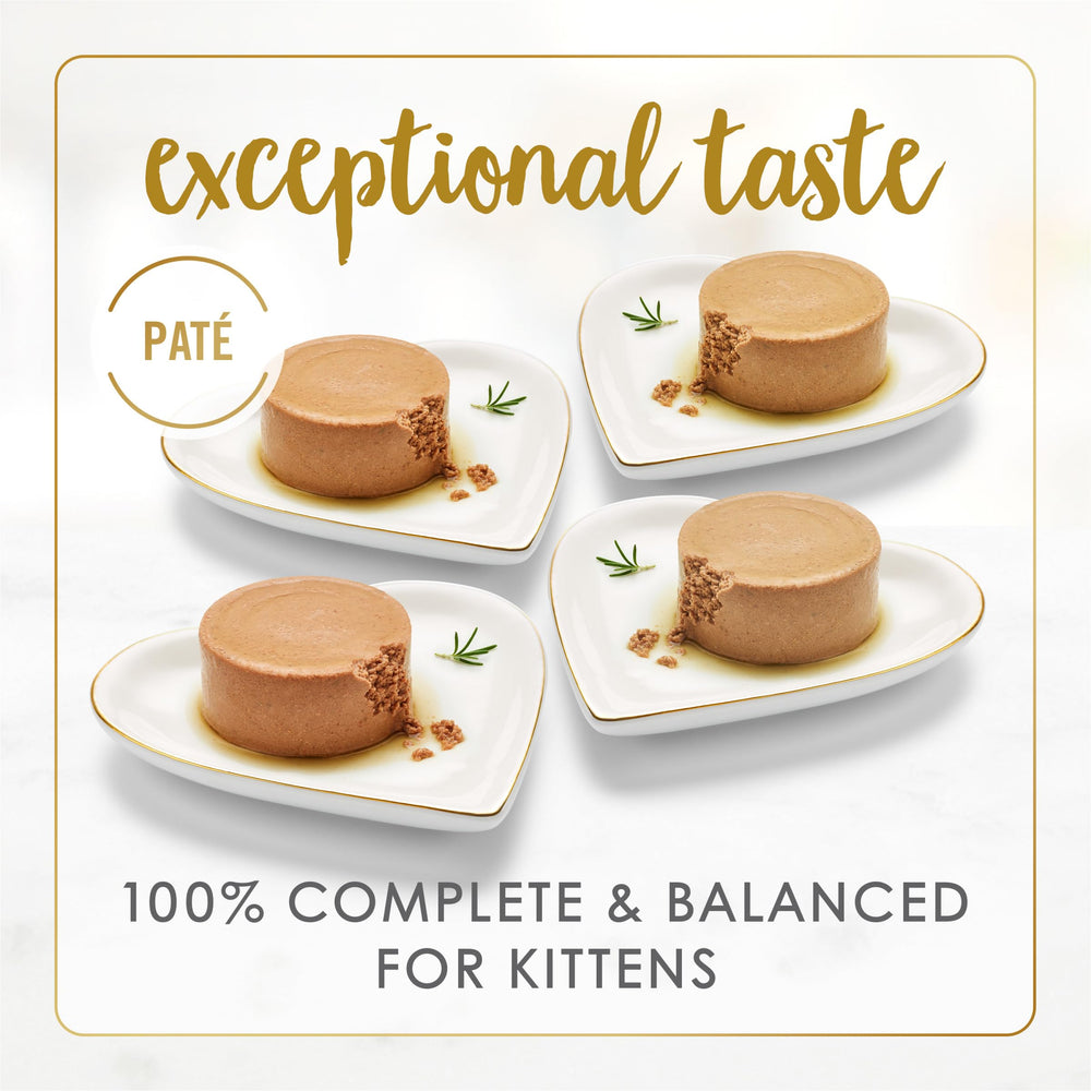 Fancy Feast gros plan sur la texture pâté pour une consommation facile des chatons