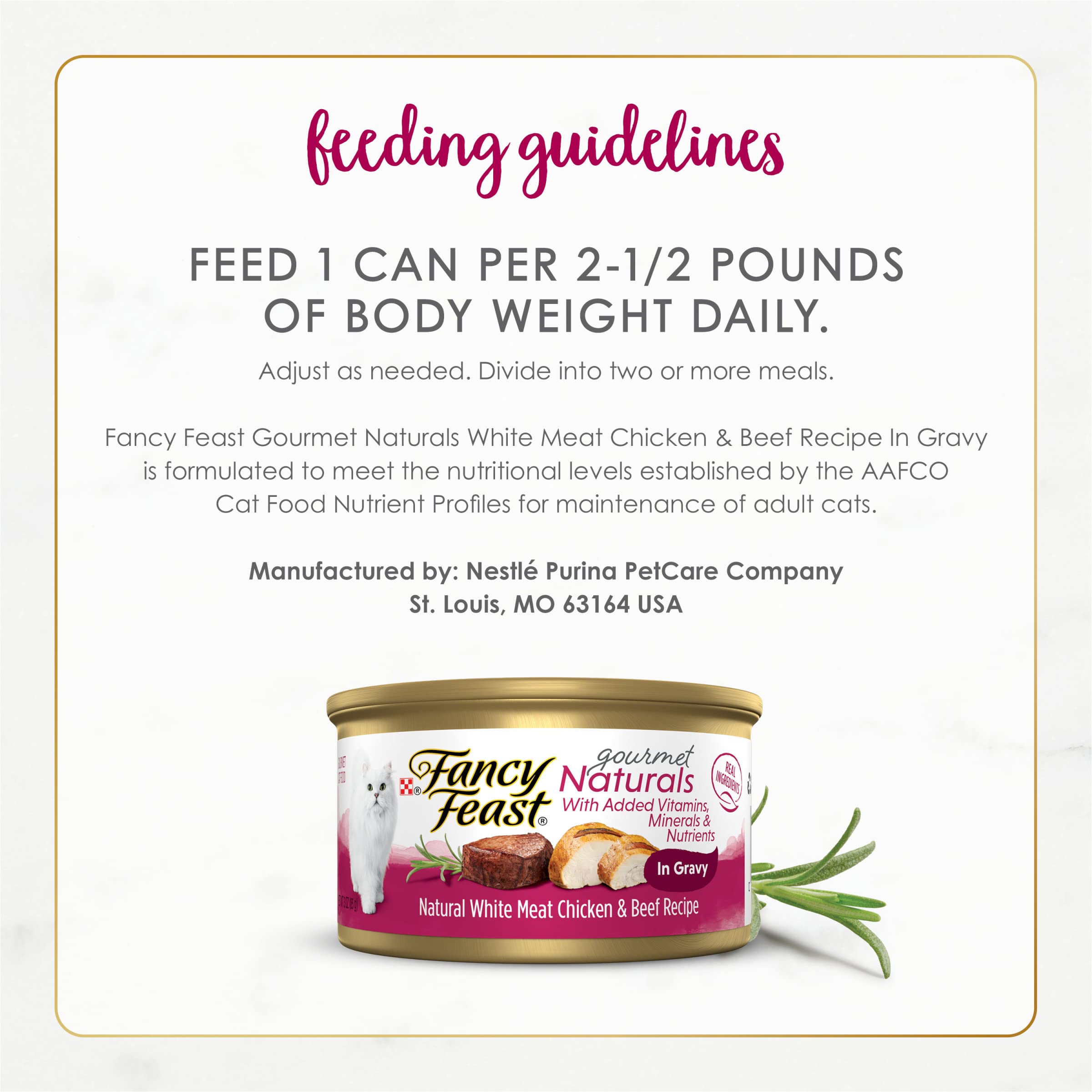 Fancy Feast pack de 12 boîtes empilées pour stockage et commodité