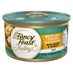 Fancy Feast visuel avant du pack 24 boîtes, présentation pratique