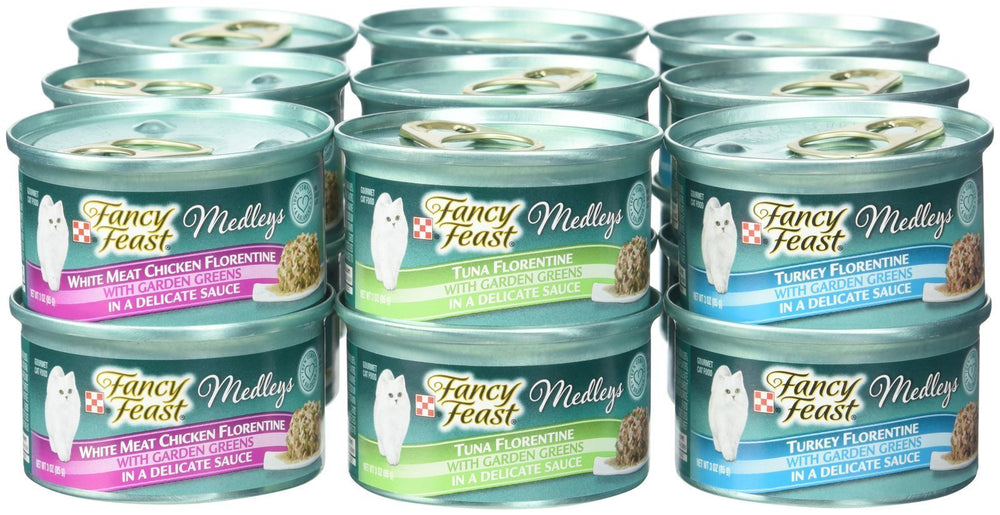 Fancy Feast Purina Medleys gros plan sur la texture en sauce pour meilleure appétence