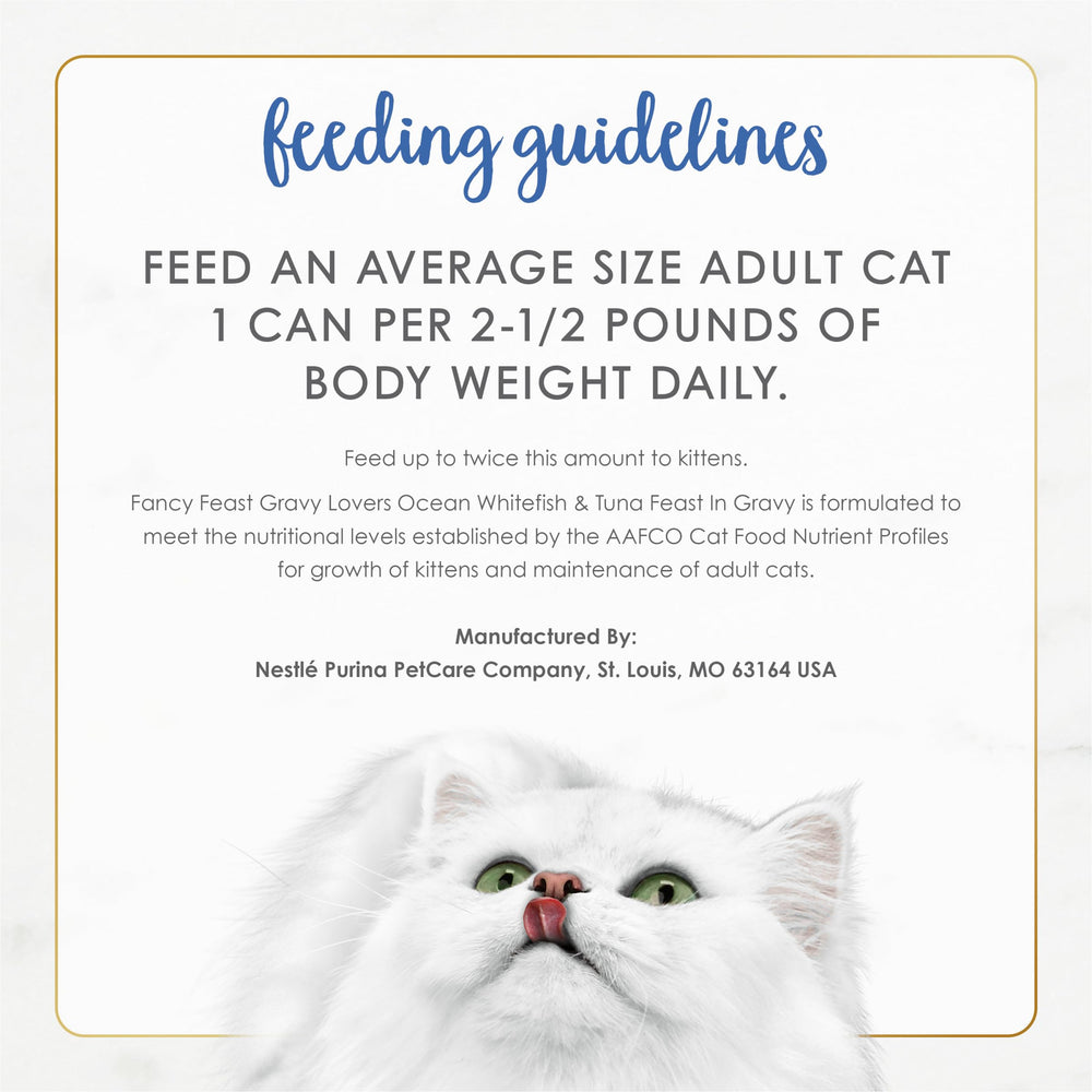 Fancy Feast Purina pack complet de 24 boîtes pour stockage pratique à la maison