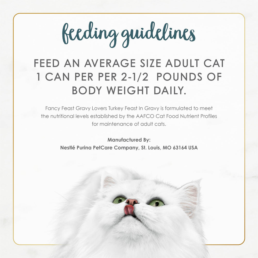 Fancy Feast Purina lot de 24 conserves illustrant quantité pratique