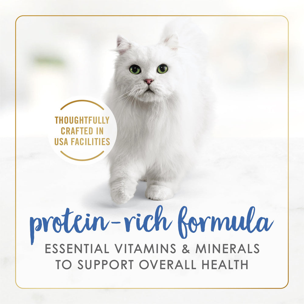 Fancy Feast Purina gros plan sur la sauce onctueuse attractivité accrue de la pâtée