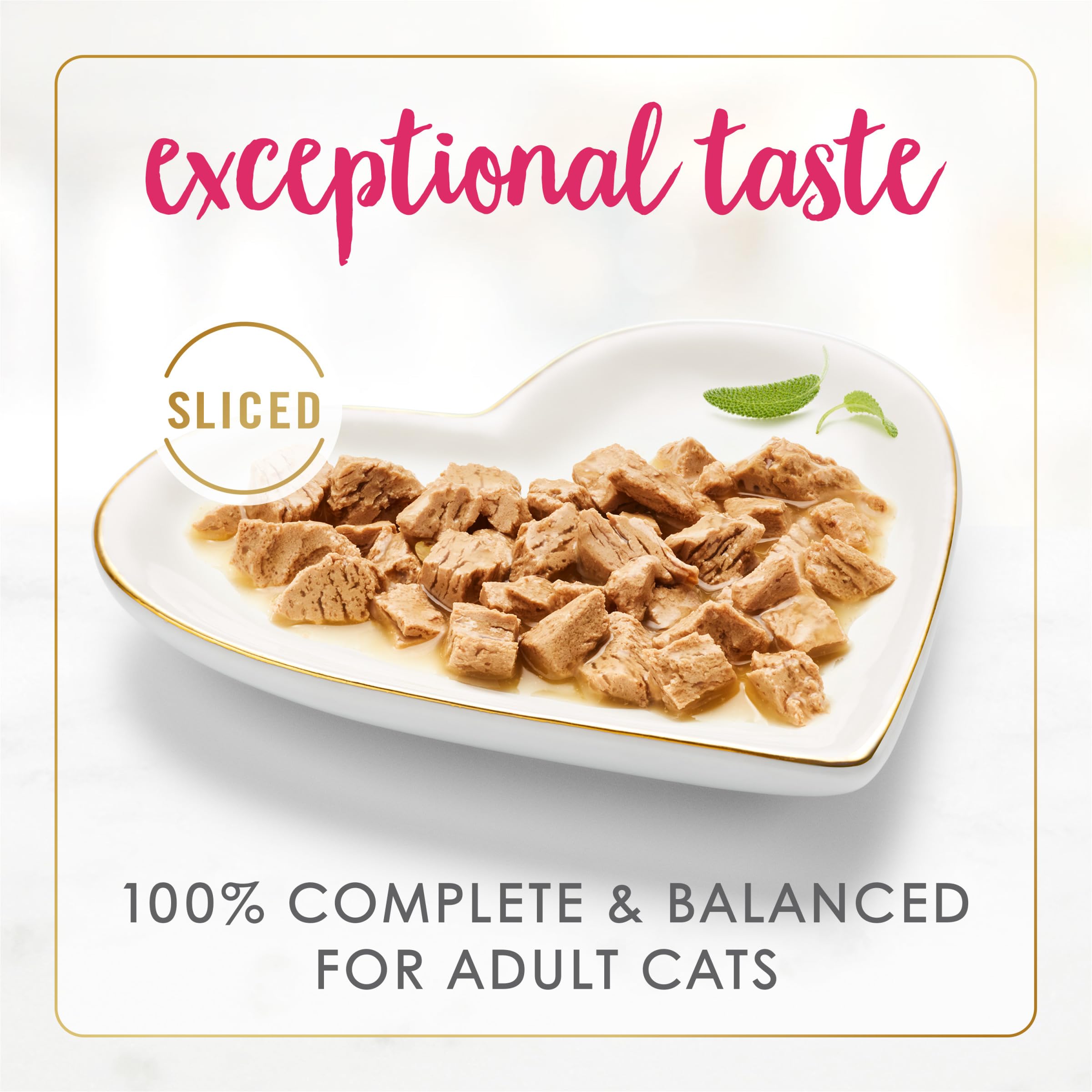 Fancy Feast détail de la sauce onctueuse ajoutant saveur et hydratation