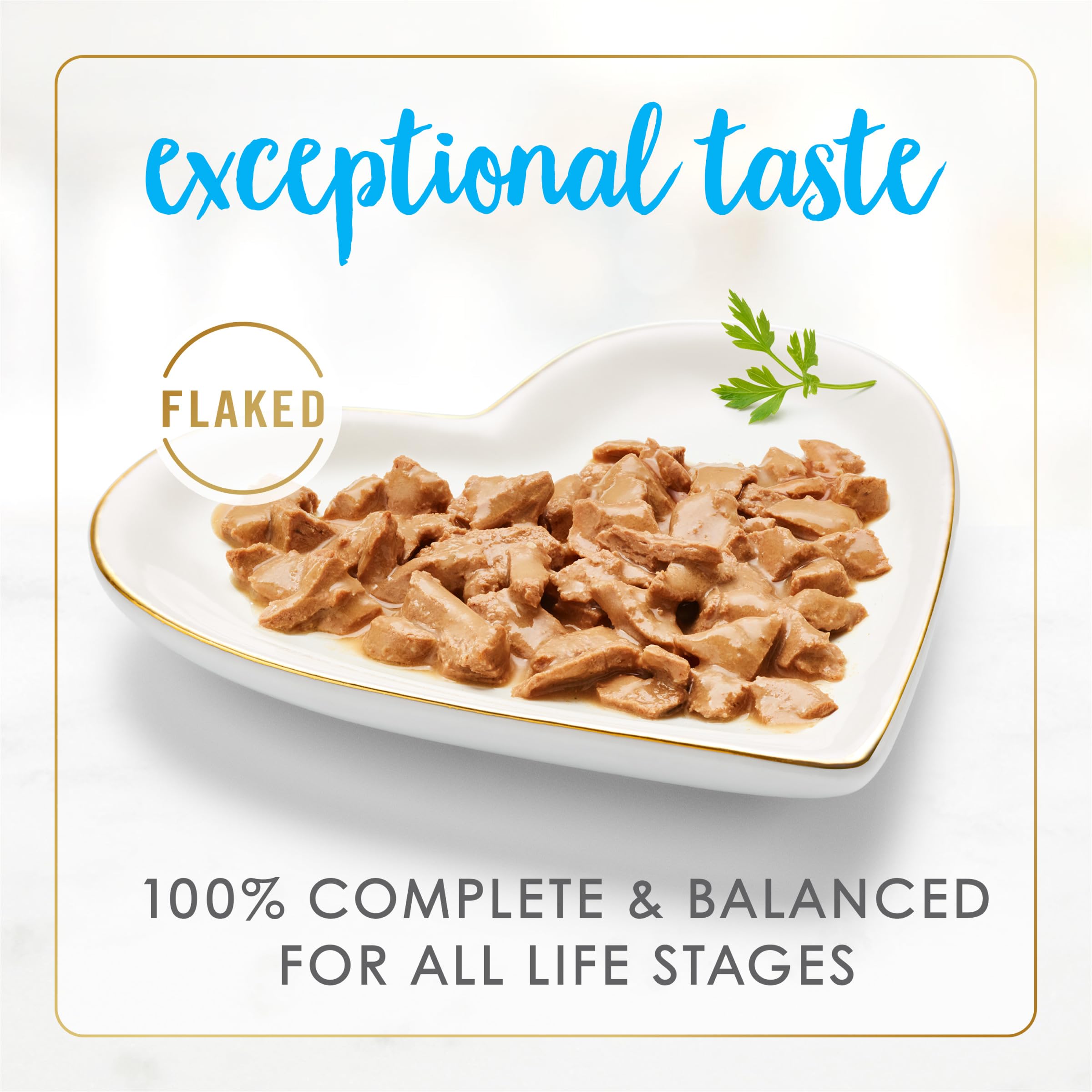 Fancy Feast portion servie dans une coupelle illustrant présentation appétissante