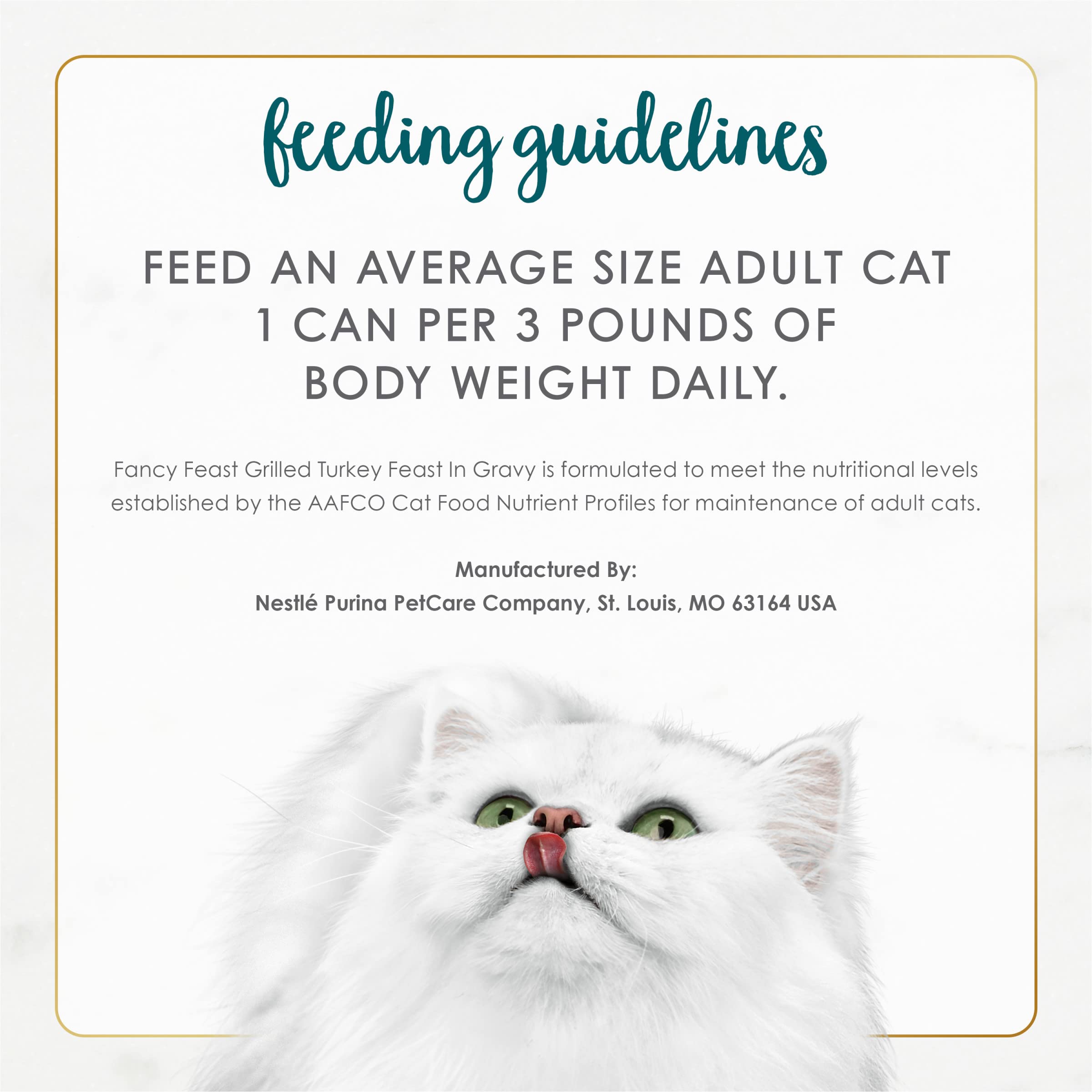 Fancy Feast mains servant la pâtée, simple et hygiénique à utiliser