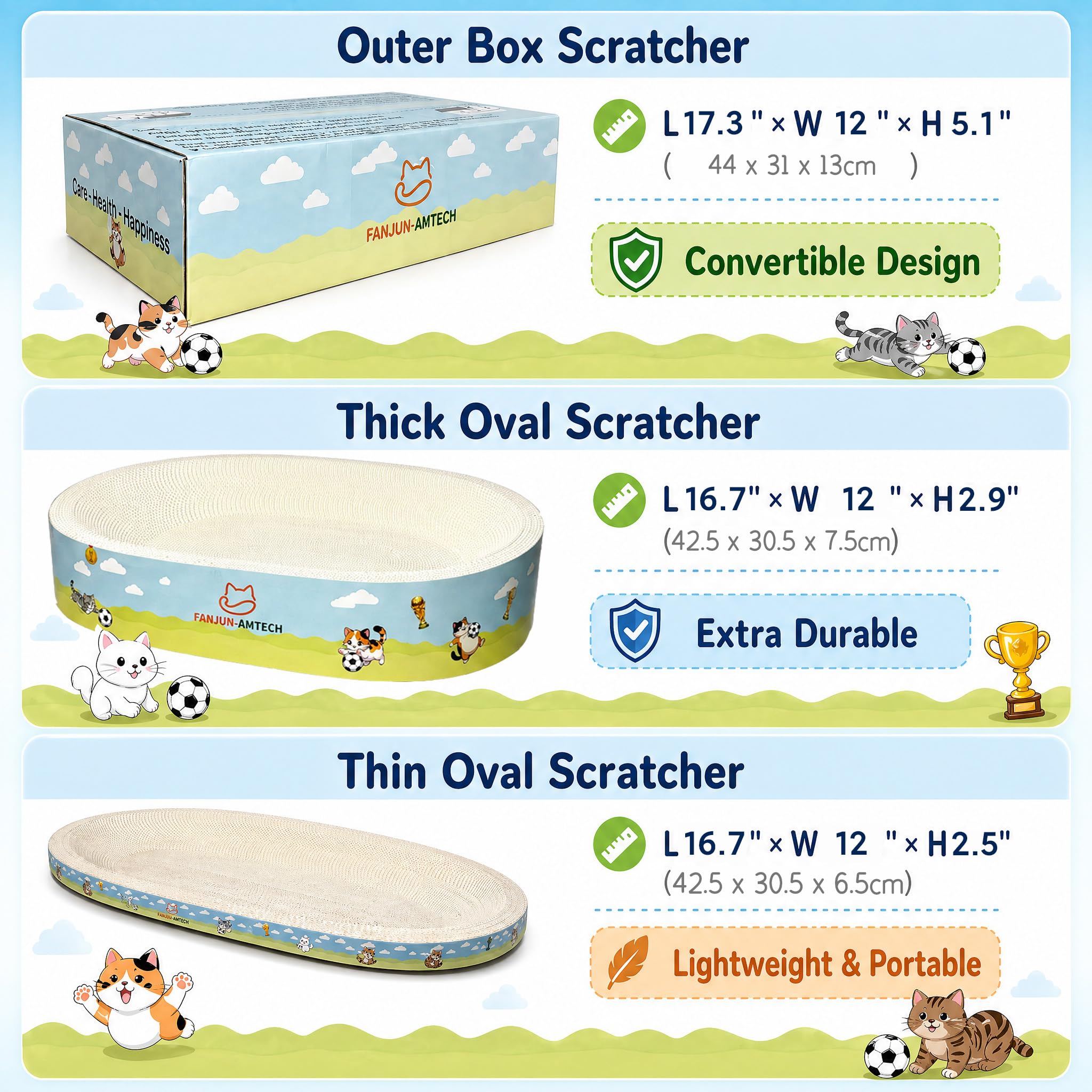 FANJUN-AMTECH nid ovale avec chat couché, confort et sécurité